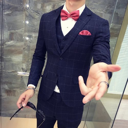 Costume homme en polyester pour automne - Ref 1558476