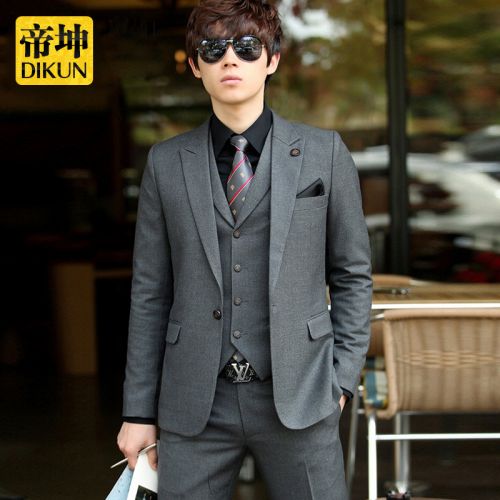 Costume homme en polyester pour printemps - Ref 1558603