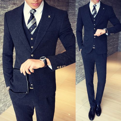 Costume homme en polyester pour automne - Ref 1558687