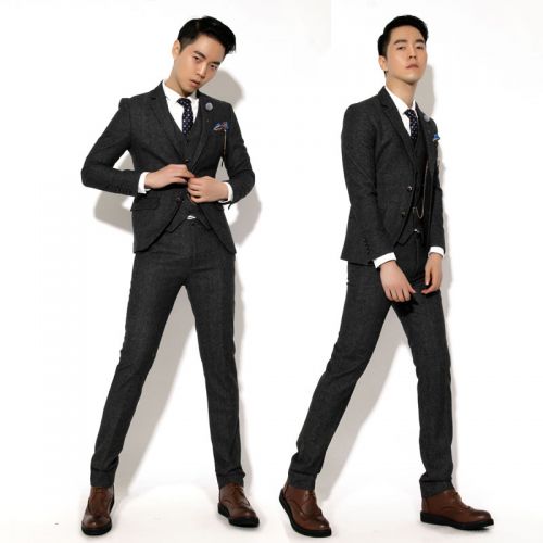 Costume homme en laine pour hiver - Ref 1558880