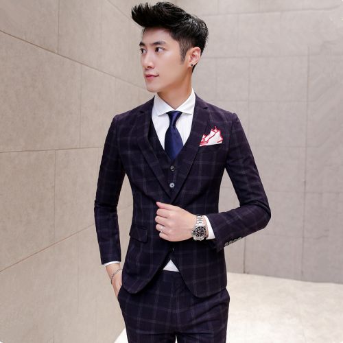 Costume homme en polyester pour automne - Ref 1558957