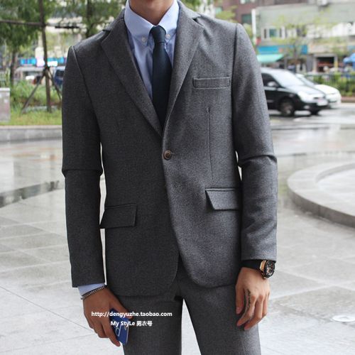 Costume homme en coton pour automne - Ref 1559012