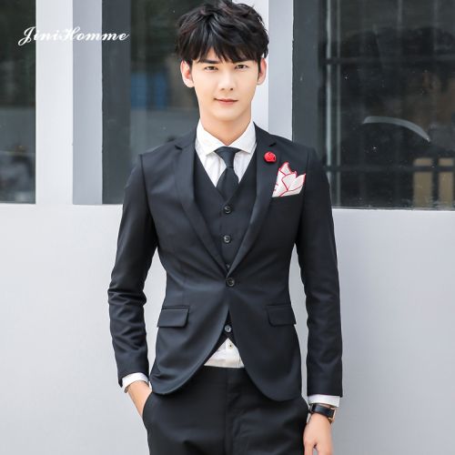 Costume homme JINIHOMME Fibre de polyester fibres viscose rayonne pour automne - Ref 1559208