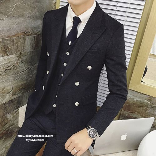 Costume homme en coton pour automne - Ref 1559265