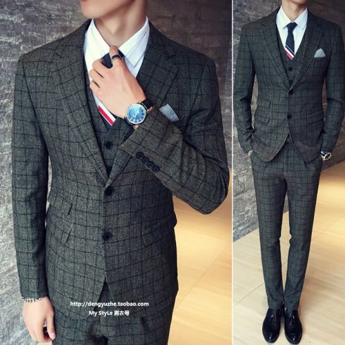 Costume homme en coton pour automne - Ref 1559396