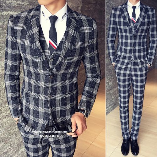 Costume homme en coton pour automne - Ref 1559422