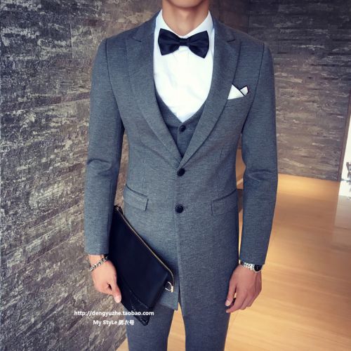 Costume homme en coton pour automne - Ref 1559429
