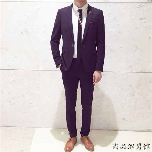 Costume homme en polyester pour automne - Ref 1559566