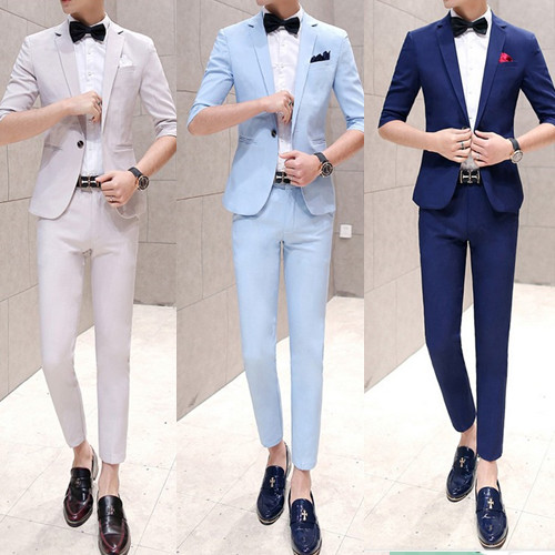 Costume homme en polyester pour été - Ref 1559645