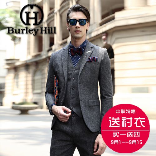 Costume homme BURLEYHILL en laine pour Quatre saisons - Ref 1559662