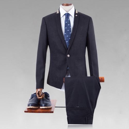 Costume homme Polyéthylène téréphtalate PET , des fibres de viscose pour automne - Ref 1559838