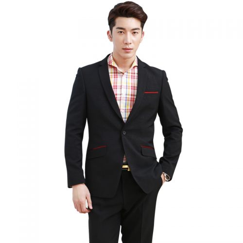 Costume homme FACETON fibre de polyester fibres viscose rayonne polyuréthane élastique spandex pour Quatre saisons - Ref 1559905