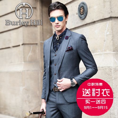 Costume homme BURLEYHILL en polyester pour été - Ref 1559972