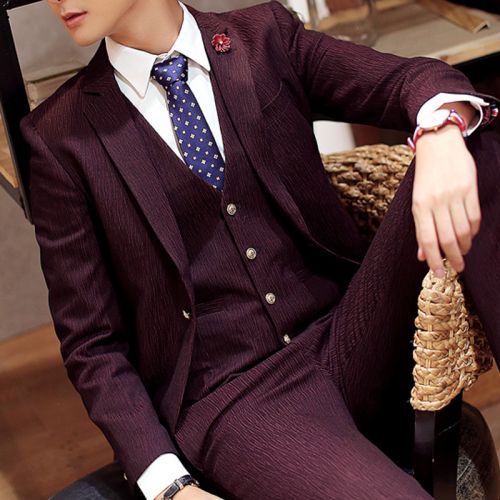 Costume homme en coton pour automne - Ref 1560062