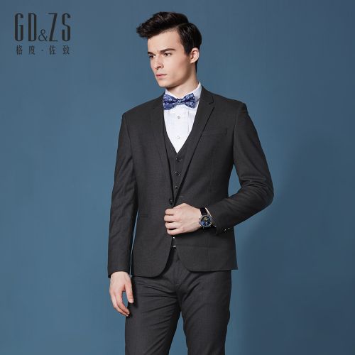 Costume homme GDZS fibre Nouveau polyester de fibres viscose rayonne polyuréthane élastique spandex pour Quatre saisons - Ref 1560093