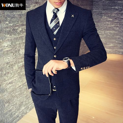 Costume homme Coton, viscose rayonne pour automne - Ref 1560322