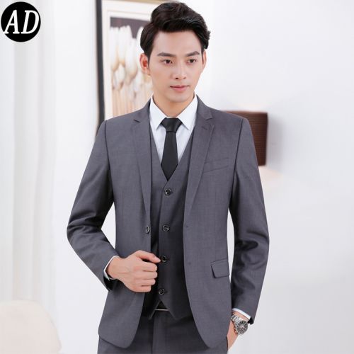 Costume homme en laine pour automne - Ref 1560364
