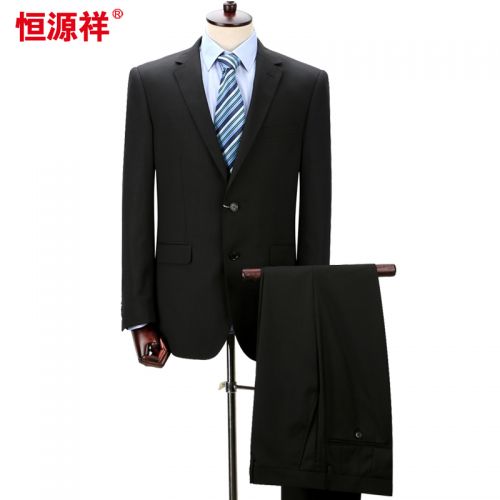 Costume homme Fibre de polyester fibres viscose rayonne laine pour automne - Ref 1560377