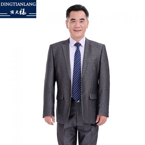 Costume homme Polyéthylène téréphtalate PET , des fibres de viscose pour automne - Ref 1560870