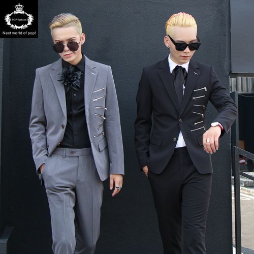 Costume homme POP-FASHION en coton pour Quatre saisons - Ref 1560933