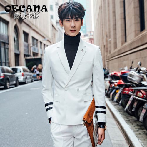 Costume homme OECANA Polyéthylène téréphtalate PET , des fibres de viscose pour Quatre saisons - Ref 1561072