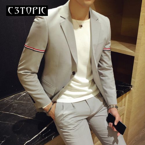 Costume homme C3TOPIC Polyester coton pour automne - Ref 1561236