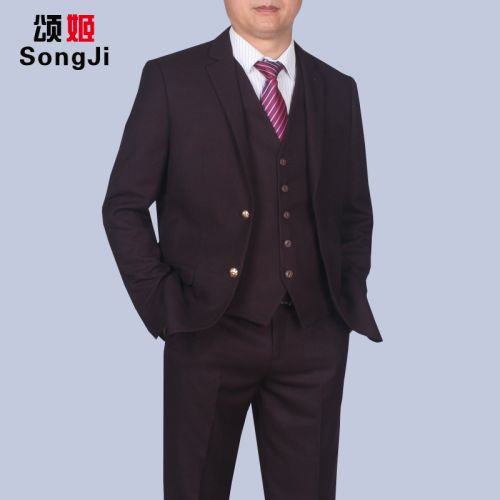 Costume homme SONGJI fibres de polyester nouveau viscose rayonne pour automne - Ref 1561330