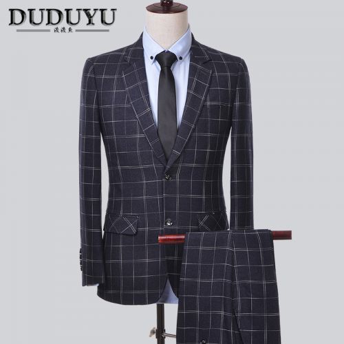 Costume homme polyester, de fibres cellulose régénérée pour Quatre saisons - Ref 1561414