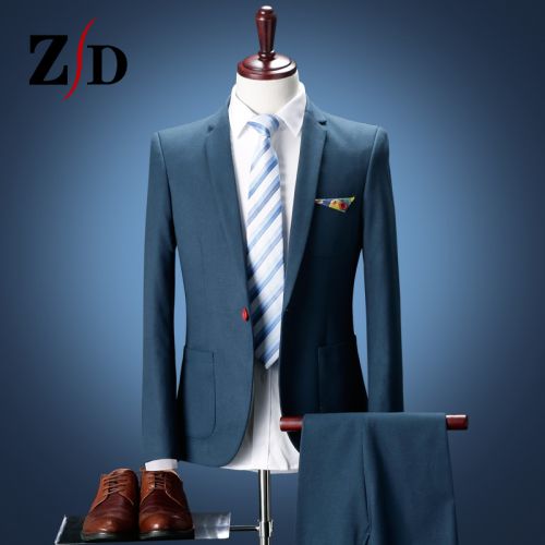 Costume homme Fibre de polyester fibres viscose rayonne pour Quatre saisons - Ref 1561870