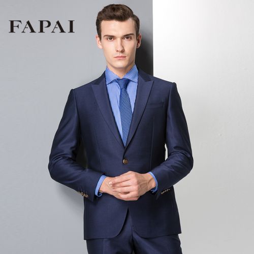 Costume homme Fibre de polyester fibres viscose rayonne pour automne - Ref 1562036