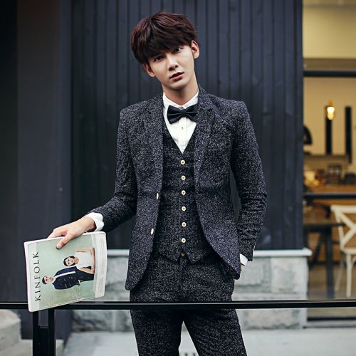 Costume homme en laine pour hiver - Ref 1562165