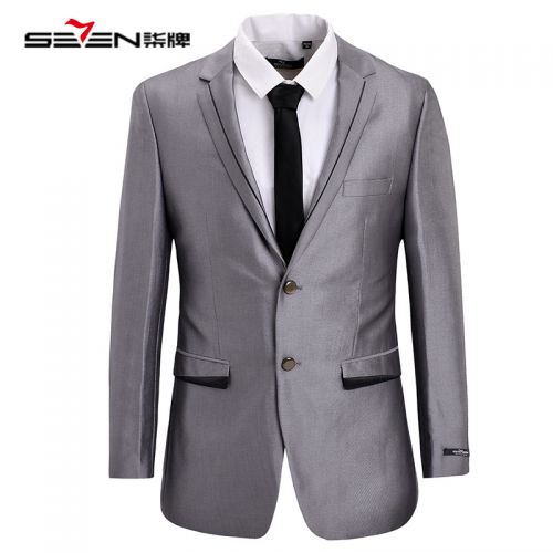 Costume homme SEVEN7 de fibres viscose polyester, rayonne pour Quatre saisons - Ref 1562224