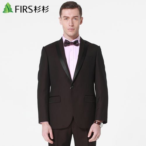 Costume homme FIRS Fibre de polyester fibres viscose rayonne pour automne - Ref 1562303