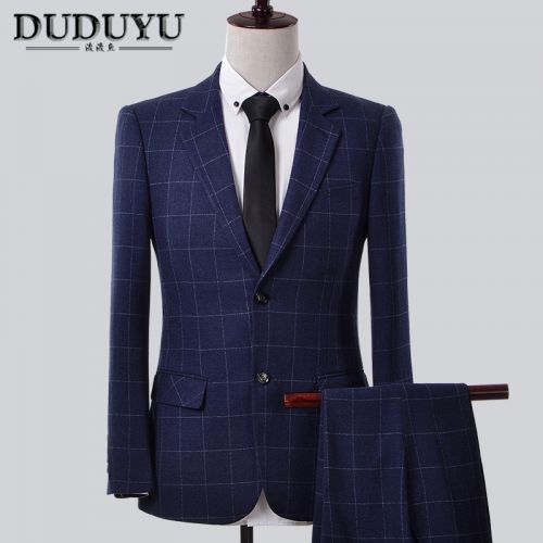 Costume homme polyester, de fibres cellulose régénérée pour Quatre saisons - Ref 1562371