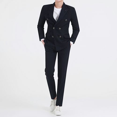Costume homme NIFOMNIC Polyéthylène téréphtalate PET d'une fibre de polyester pour printemps - Ref 1562484