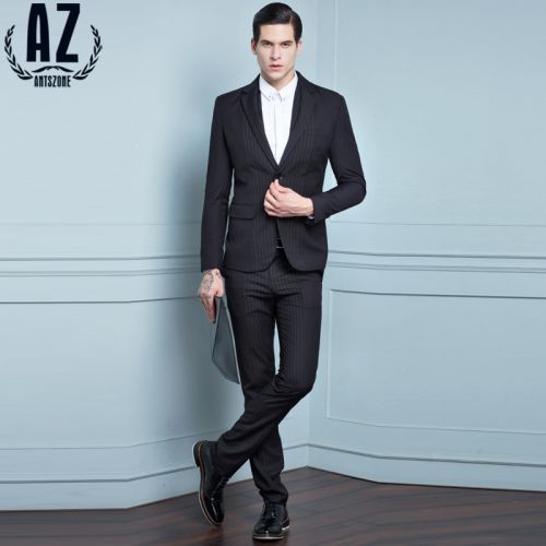 Costume homme ANTSZONE Fibre de polyester fibres viscose rayonne pour Quatre saisons - Ref 1562658