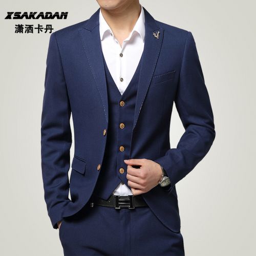 Costume homme XSAKADAN en polyester pour printemps - Ref 1562819