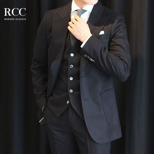 Costume homme en laine pour automne - Ref 1562903