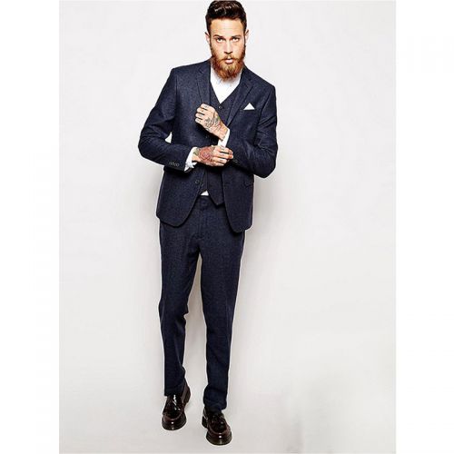 Costume homme en laine pour automne - Ref 1563175