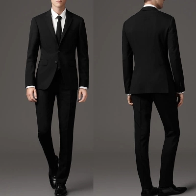 Costume homme en laine pour printemps - Ref 1563259