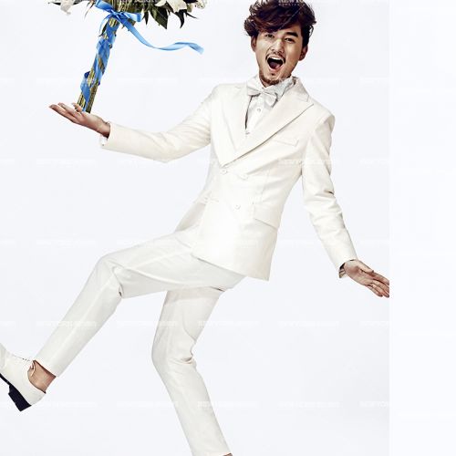 Costume homme en polyester pour printemps - Ref 1563314