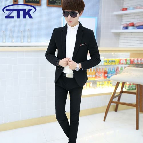 Costume homme en Article flanelle pour printemps - Ref 1563505