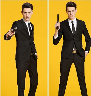 Costume homme en polyester pour printemps - Ref 1563508