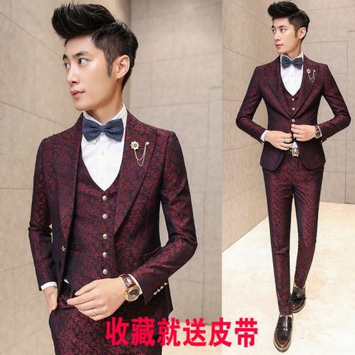 Costume homme en soie pour automne - Ref 1563580