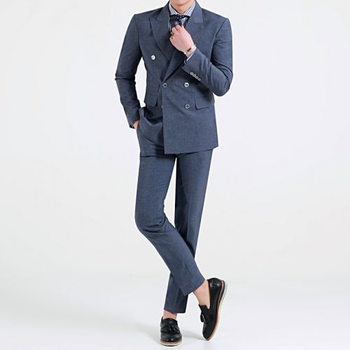 Costume homme NIFOMNIC de fibres polyester polyéthylène téréphtalate PET pour été - Ref 1563632
