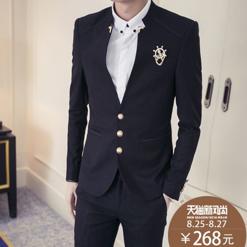 Costume homme en coton pour automne - Ref 1563688