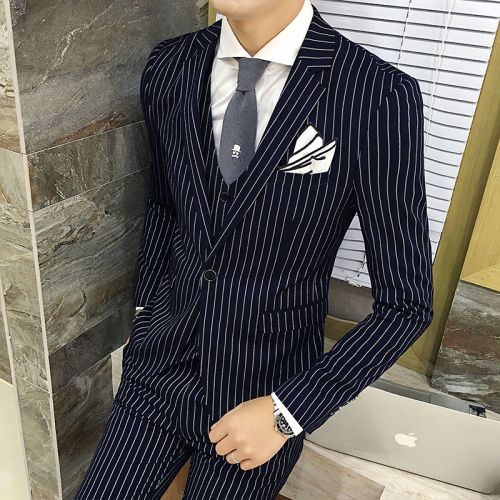 Costume homme en polyester pour automne - Ref 1563826