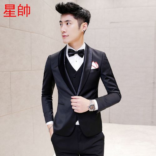 Costume homme Polyéthylène téréphtalate PET de à fibres polyamide nylon fibre élastique polyuréthane spandex pour automne - Ref 1564100