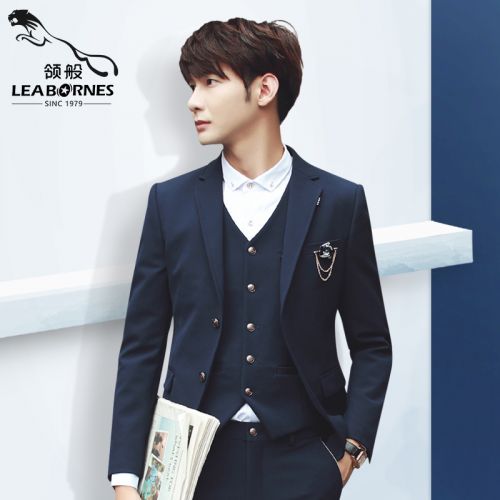 Costume homme LEABORNES Les fibres de polyamide nylon polyuréthane élastique fibre spandex pour Quatre saisons - Ref 1564314