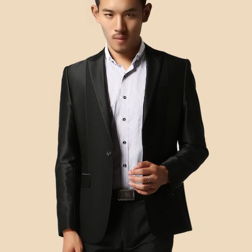 Costume homme en polyester pour automne - Ref 1564356